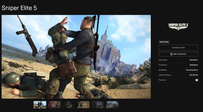 sniper elite 5 news sniper elite 5 news